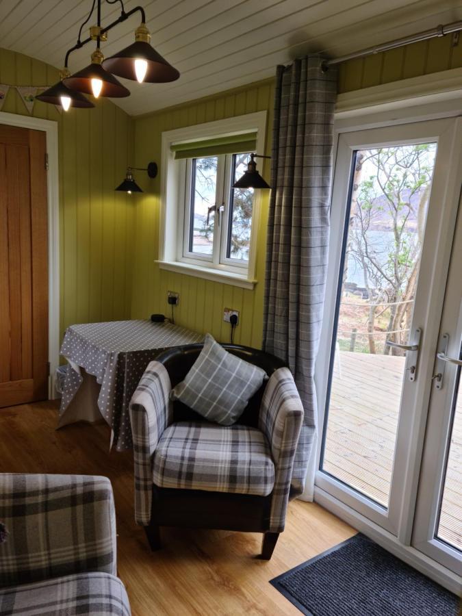 The Bay ,Luxury Shepherds Hut, Dundonnell Exteriér fotografie